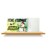 ansichtkaart sneeuwpop